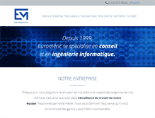 Tablet Screenshot of euromeric.com